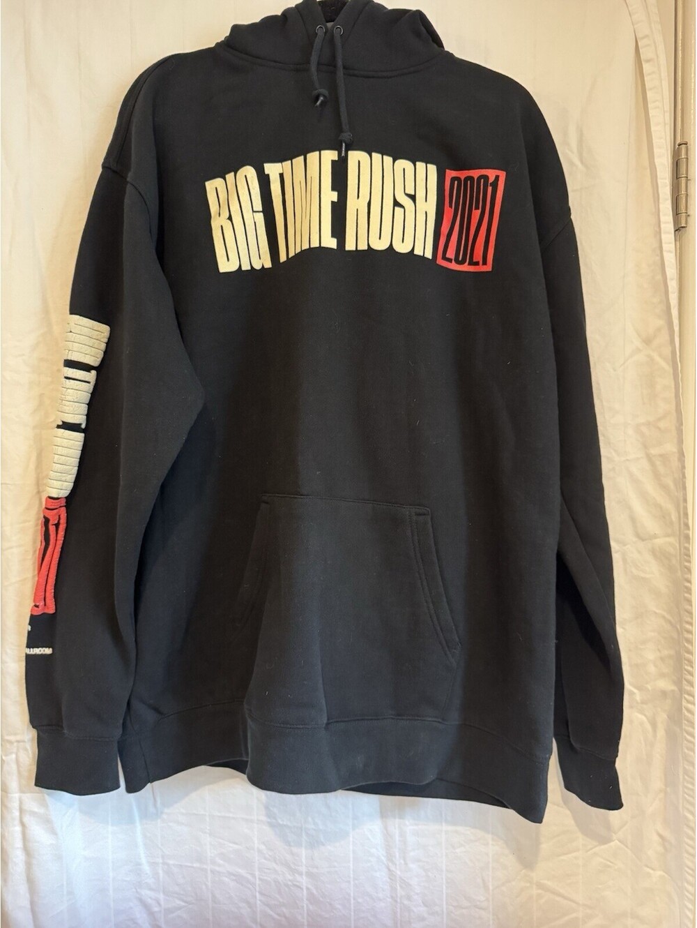 Big Time Rush 2021 Men's Black Pullover Fleece Graphic Hoodie XL [COPY]